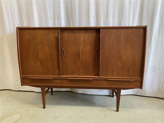 Credenza design danese vintage anni 60 [j42987] misure da richiedere