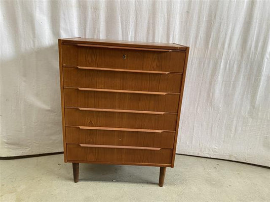 Cassettiera vintage design danese anni 60 [j43797] misure L.74 H.101 P.46