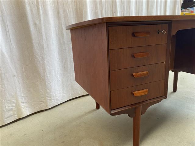 Scrivania design danese vintage anni 50 [j43887] misure su richiesta