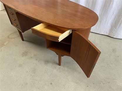 Scrivania design danese vintage anni 50 [j43887] misure su richiesta