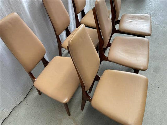 Sedia Erik Buck design danese vintage [j43905] misure da richiedere