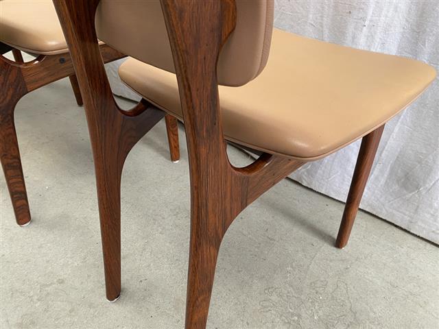 Sedia Erik Buck design danese vintage [j43905] misure da richiedere