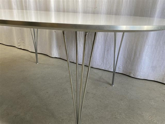 Tavolo Piet Hein vintage design danese anni 60 [j43911] misure L.180 P.120 H.72