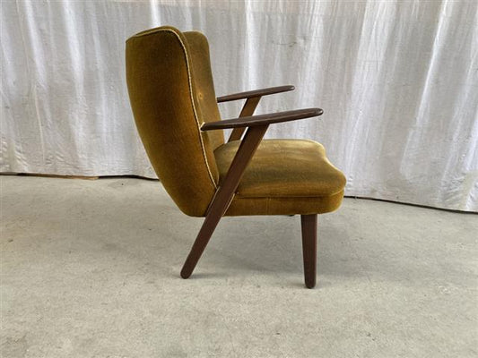 Poltrona design danese vintage [j43999] misure da richiedere