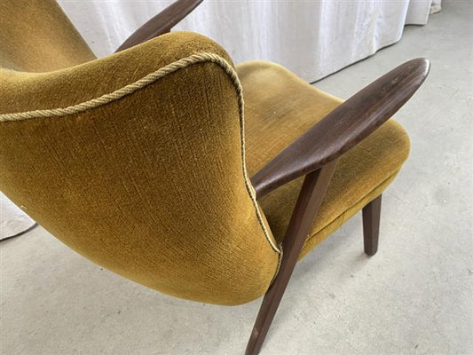 Poltrona design danese vintage [j43999] misure da richiedere