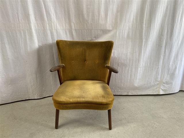 Poltrona design danese vintage [j43999] misure da richiedere