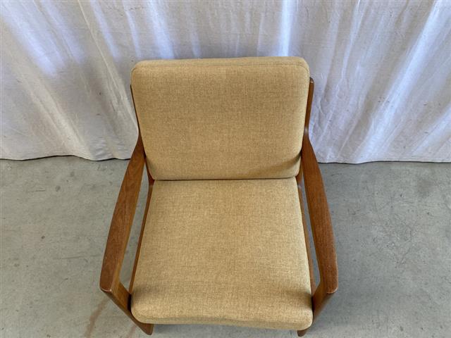 Poltrona Ole Wanscher design danese vintage [j44008] misure da richiedere
