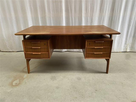 Scrivania Oman Jun design danese vintage anni 50 [j44074] misure su richiesta