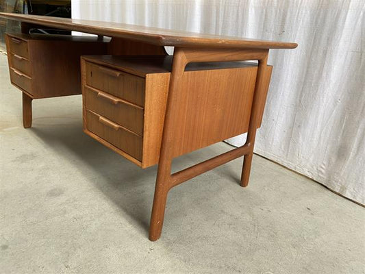 Scrivania Oman Jun design danese vintage anni 50 [j44074] misure su richiesta