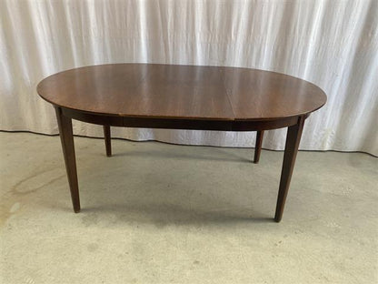 Tavolo vintage design danese anni 60 [j44083] misure H,73,5 D.115+3x50