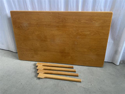 Tavolo Henning Kjærnulf vintage design danese anni 60 [j44100] misure L.165 P.96 H.74