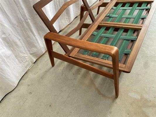 Divano Arne Wahl Iversen design danese vintage anni 50 [j44110] misure su richiesta