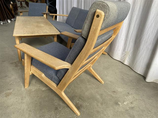 Set salotto Hans Wegner design danese vintage [j44127] misure da richiedere