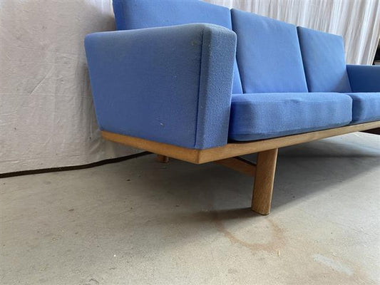 Divano Hans Wegner design danese vintage anni 50 [j44156] misure su richiesta