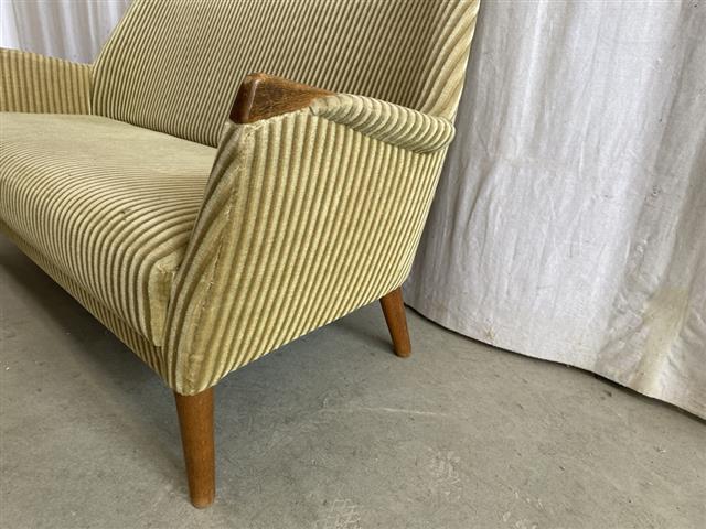 Divano design danese vintage anni 50 [j44166] misure L.150 H.75 P.75