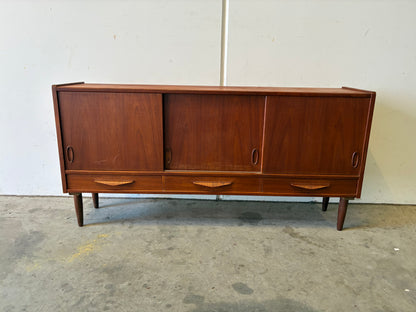 Sideboard 155cm in teak design danese vintage 1960 | fz10478