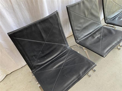 Poltroncine Poul Kjærholm design danese vintage [j44157] misure da richiedere