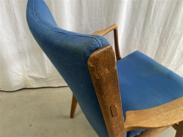 Poltrona "model AP16" Hans J. Wegner vintage design danese anni 50 [j43740] misure L.72 H.78 P.70