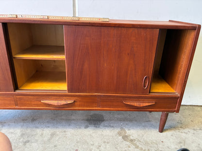 Sideboard 155cm in teak design danese vintage 1960 | fz10478