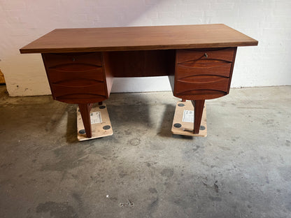 Scrivania in teak design danese vintage anni 60 | fz8657