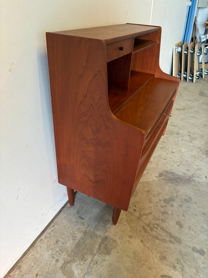 Scrittoio in teak 84cm design danese anni 60 | fz10906