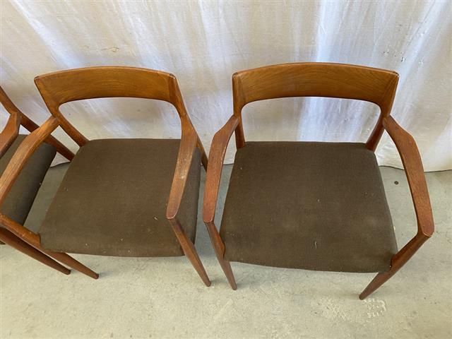Poltroncine N. O. Møller vintage design danese anni 60 [j44013] misure su richiesta