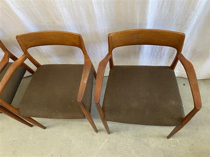 Poltroncine N. O. Møller vintage design danese anni 60 [j44013] misure su richiesta