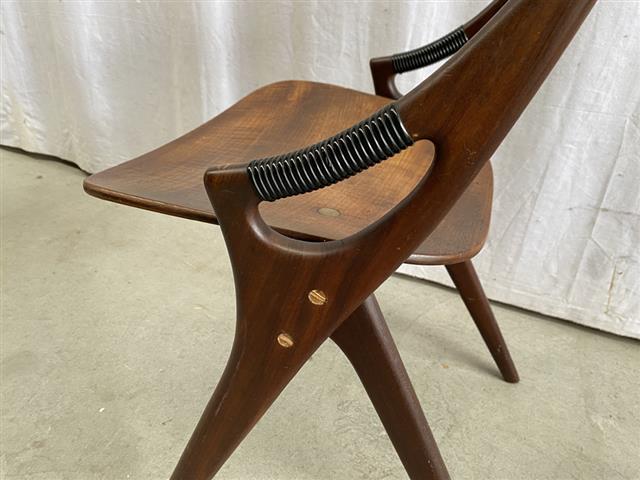 Sedia Arne Hovmand Olsen vintage design danese anni 60 [j42872] misure su richiesta