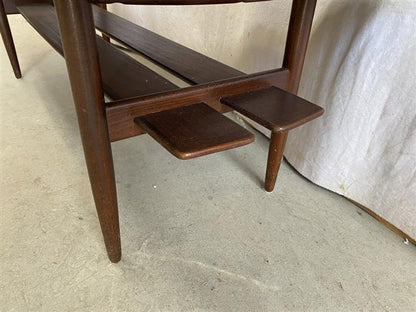 Tavolino vintage design danese anni 60 [j44152] misure L.166 H.50 P.54