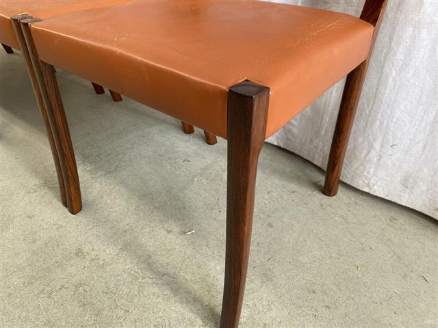 Sedie Ole Wanscher vintage design danese anni 60 [j43411] misure L.51 P.79 H.50