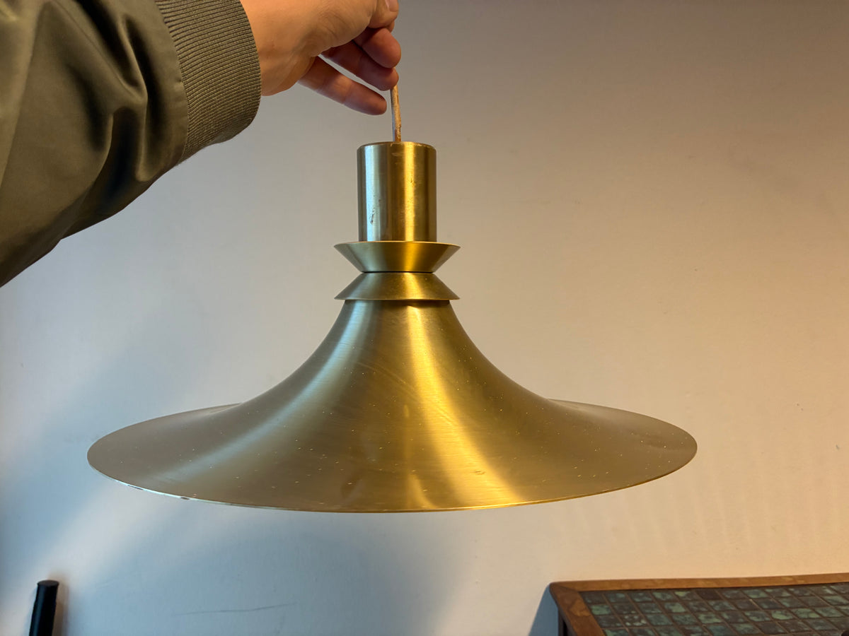 Lampada a sospensione in ottone design danese anni 50/60 | fz10329
