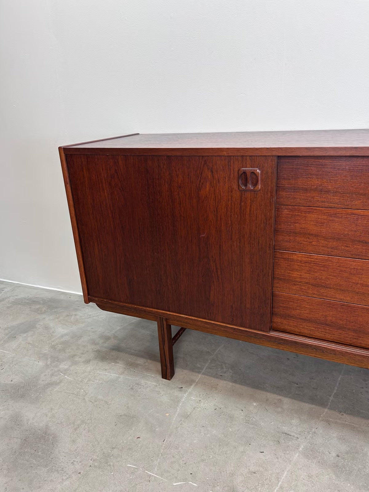 Sideboard Erik Wørts palissandro design danese anni 50 | nr9268