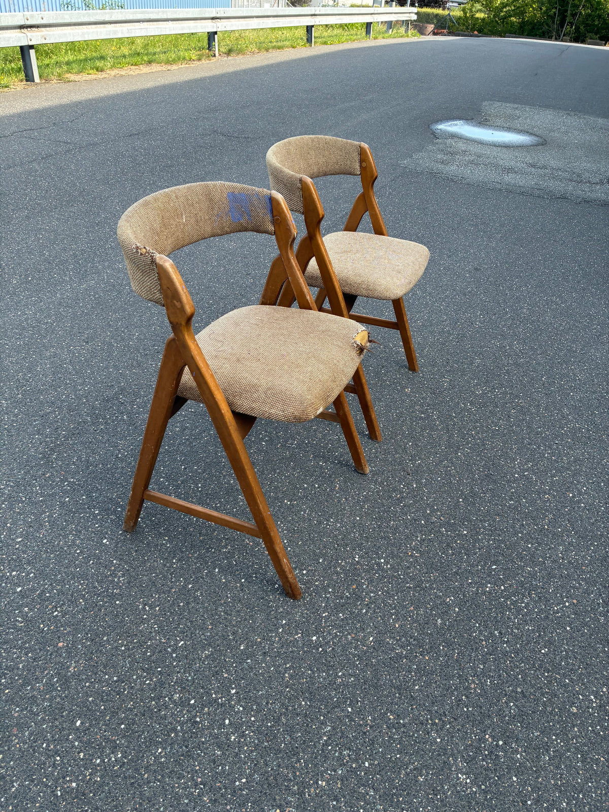 Set 2 sedie Henning Kjaernulf design danese anni 60 | fz10621