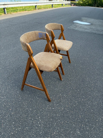Set 2 sedie Henning Kjaernulf design danese anni 60 | fz10621