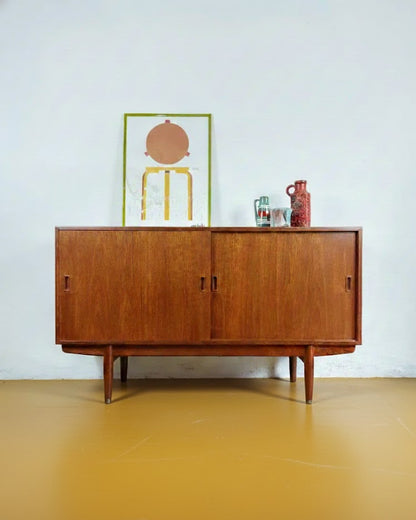 Sideboard Børge Mogensen Danese Vintage Anni '50 | Teak Ante Cassetti 150cm