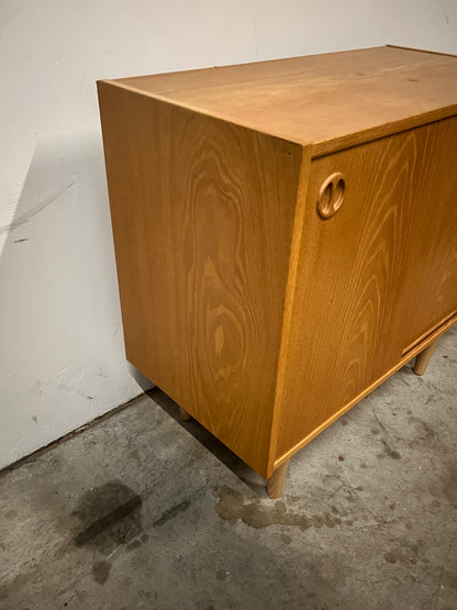 Sideboard in quercia 80cm design svedese vintage 1950/60 | fz9179