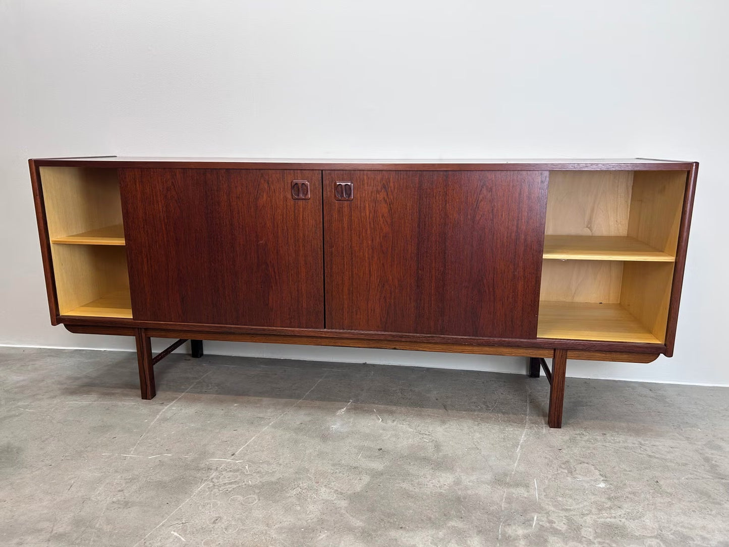 Sideboard Erik Wørts palissandro design danese anni 50 | nr9268