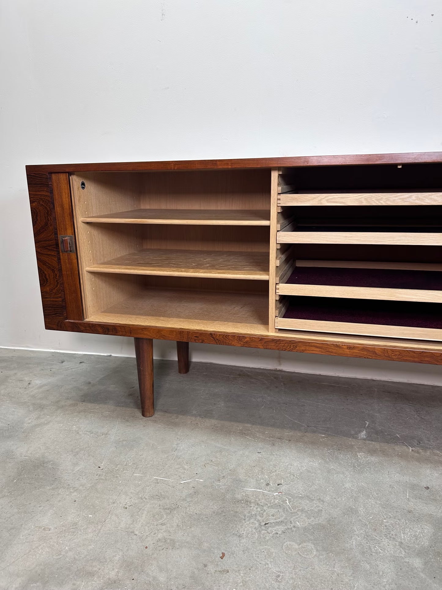 Sideboard palissandro Hans J Wegner vintage danese 200cm | nr10714