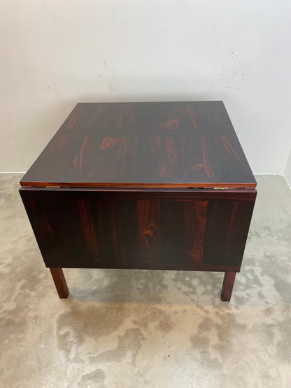 Tavolo quadrato palissandro design danese vintage 1960 | nr7012