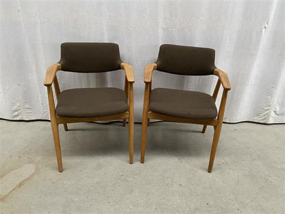 Sedie Svend Aage Eriksen per Glostrup Møbelfabrik vintage design danese anni 60 [j42631] misure L.63 H.79 P.50