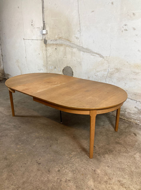 Tavolo rotondo vintage design danese anni 50 [ck1425]