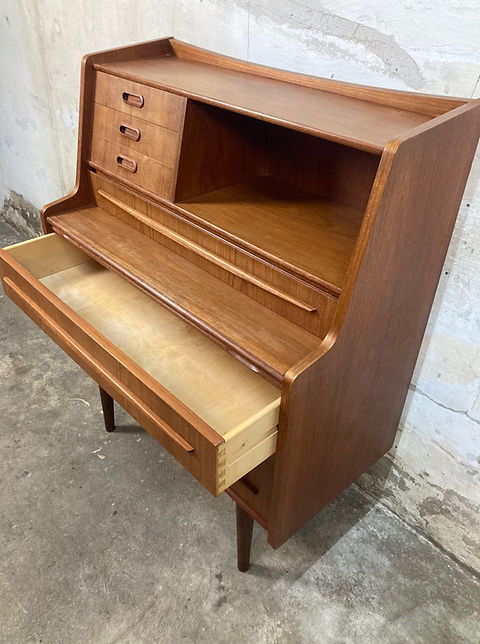 Scrittoio toletta design danese vintage anni 50 [ck1426]