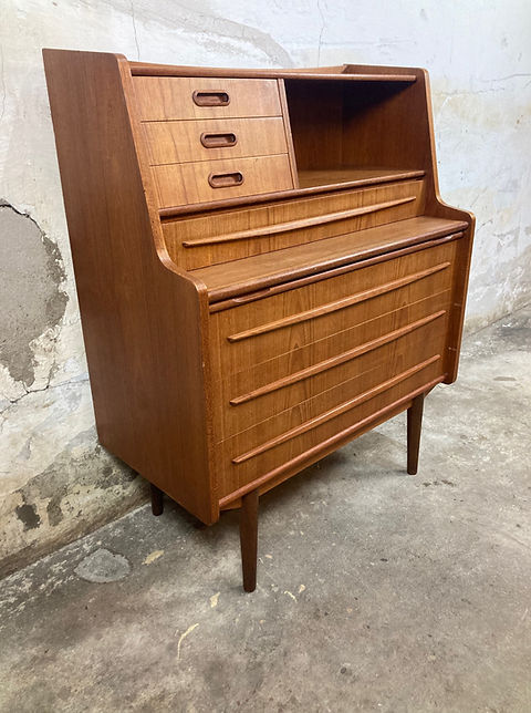 Scrittoio toletta design danese vintage anni 50 [ck1426]