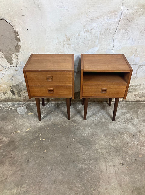 Comodini design danese vintage anni 50 [ck1419]