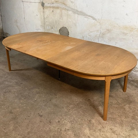 Tavolo rotondo vintage design danese anni 50 [ck1425]