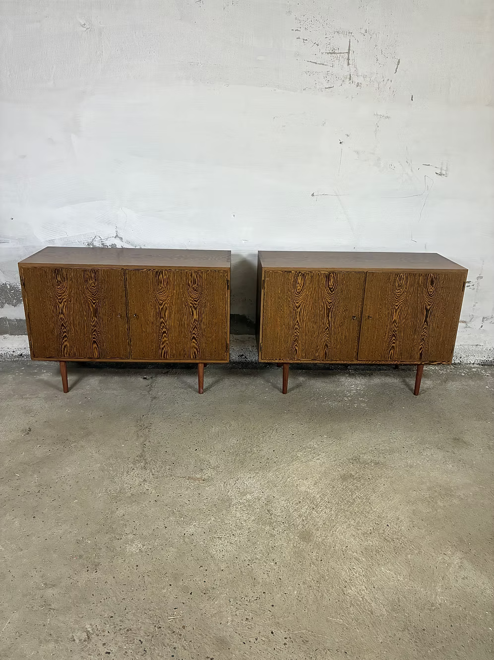 Sideboard  Wengè Poul Hundevad design anni 50 [ck2157] | misure L.108 H.75 P.43