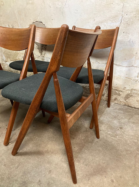 Sedie Sawbuck design danese vintage anni 50 [ck1211]