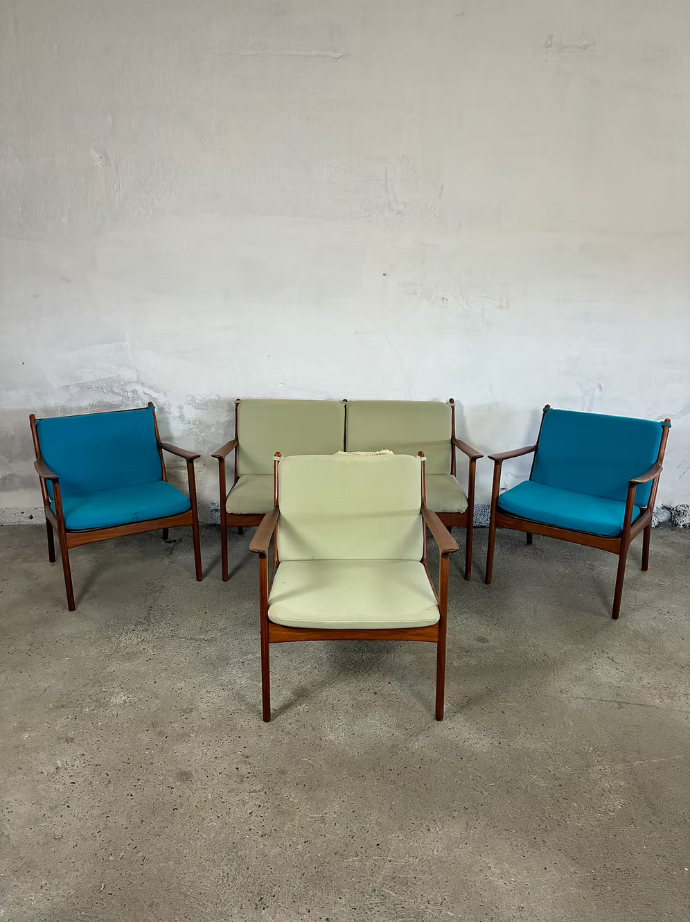 Poltrona Ole Wanscher vintage design danese anni 50 | ck2503