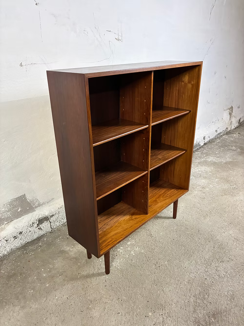 Libreria design danese anni 50 [ck2137] | palissandro 85cm