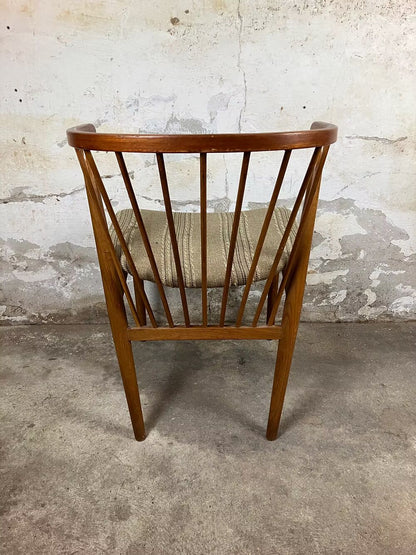 Sedia "n°6" Helge Sibast design danese vintage anni 60 [ck1923] misure da richiedere